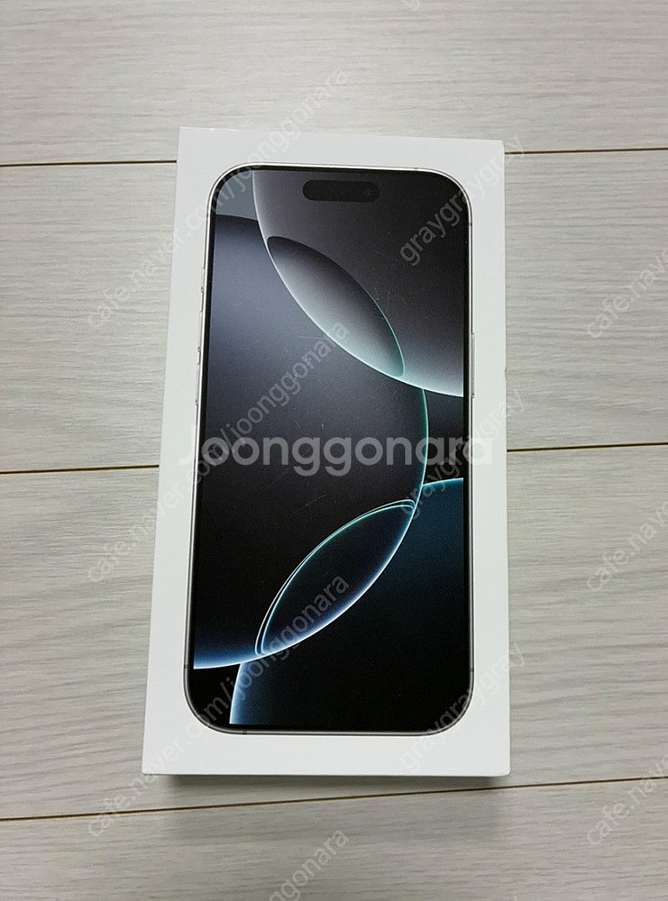 아이폰 16 프로 256gb 화이트티타늄 미개봉--0