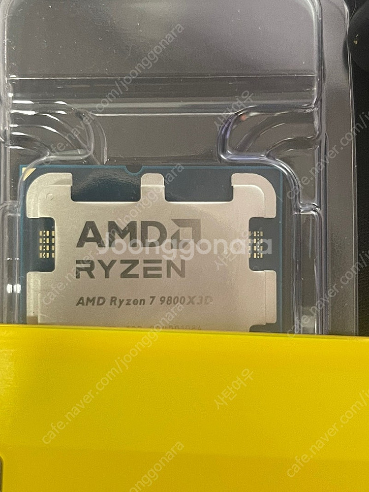 AMD 라이젠7 9800X3D 새상품 팝니다--0