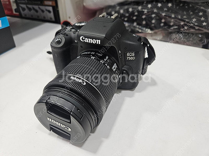 상태 a급 캐논 750d 카메라 렌즈 세트--1