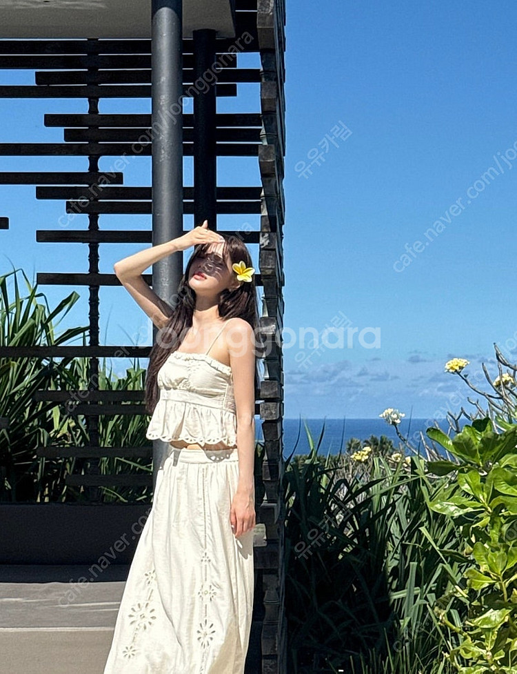 ZARA 자라 펀칭 크롭 탑, 츄 착용 자라 펀칭 크롭...--5