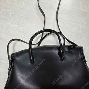 아카이브앱크 Clip tote bag / 가죽 토트백 블랙