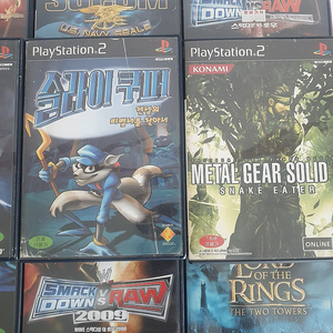 PS2 플스2 게임 9장 일괄 판매합니다.