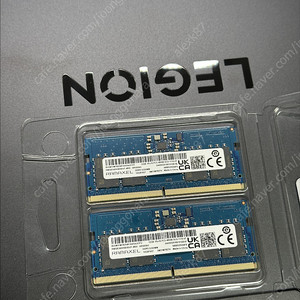 RAMAXEL 12GB DDR5 4800 노트북 램 팝니다. 2개 (RAM 메모리)
