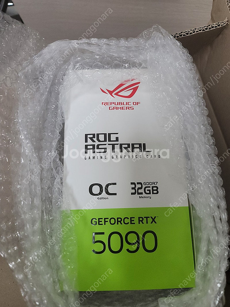 RTX 5090 아스트랄 미개봉--0