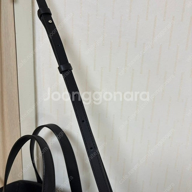 Sartu 사르투 타이 토트백 (블랙 캔버스백)--8