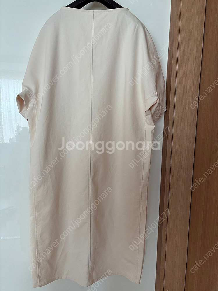 벌룬 퍼프 반팔 롱 원피스 임부복 맘룩 등원룩 출근룩 ...--4