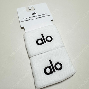 [새상품] alo요가 글로우 리스트밴드/아대