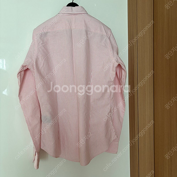Polo 폴로 여성 옥스포드 클래식 스트라이프 핑크 셔...--6