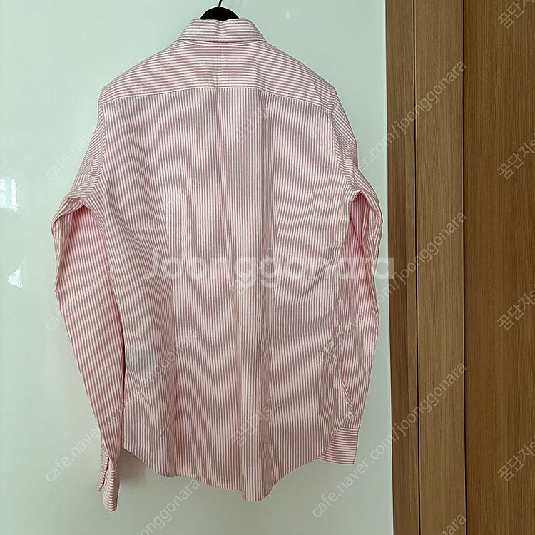 Polo 폴로 여성 옥스포드 클래식 스트라이프 핑크 셔...--6