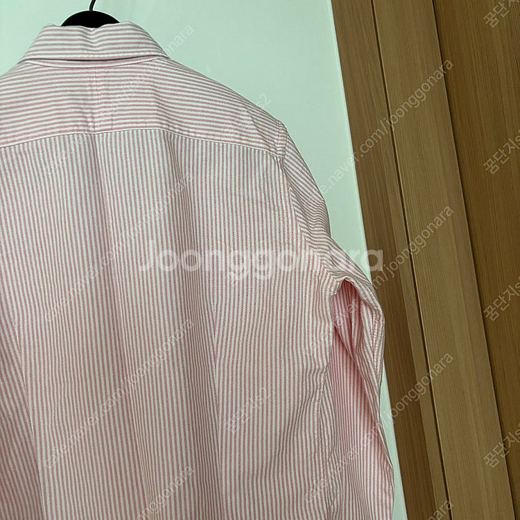 Polo 폴로 여성 옥스포드 클래식 스트라이프 핑크 셔...--7