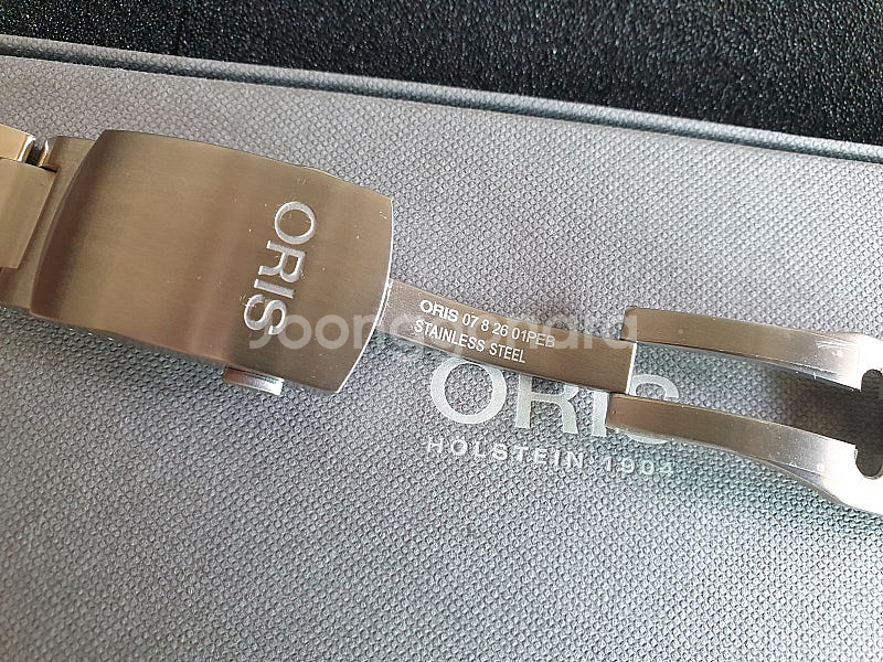 오리스 애커스 아퀴스 43mm 브레이슬릿 시계줄 메탈줄...--1