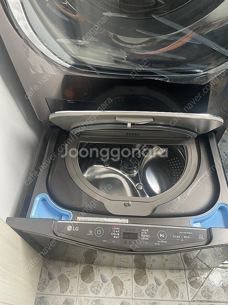 LG 트롬세탁기 트윈워시 19kg 팝니다--4