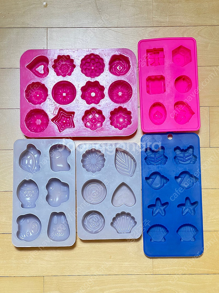 비누 석고방향제 왁스타블렛 diy 실리콘 미니몰드--0