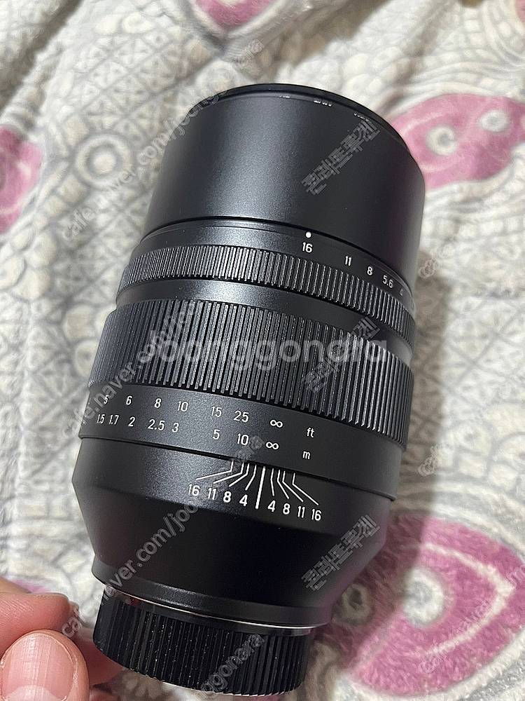 제니트 50mm f0.95 팜니다. 수동렌즈 소니ef마...--2