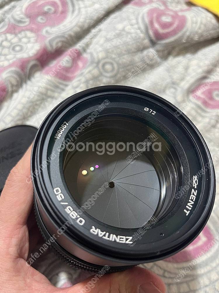 제니트 50mm f0.95 팜니다. 수동렌즈 소니ef마...--3