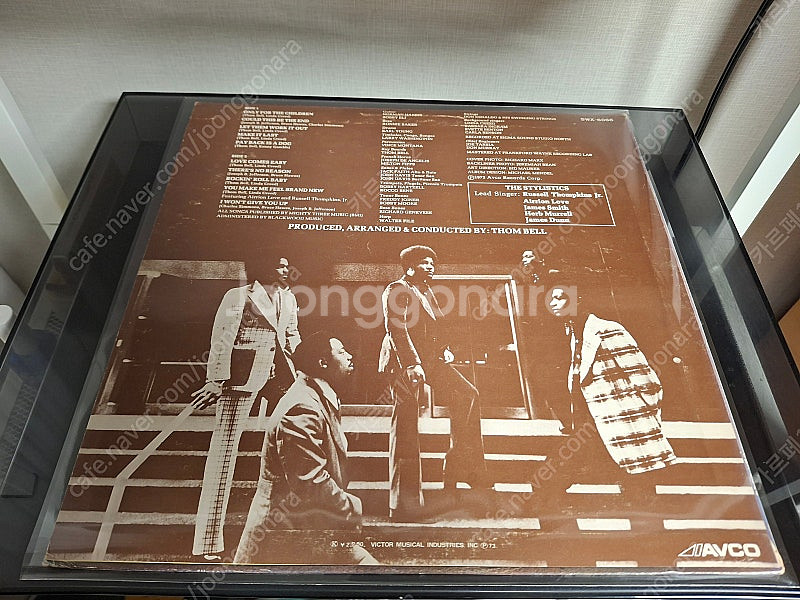 <수입 LP> 스타일리스틱스 The Stylistics...--1