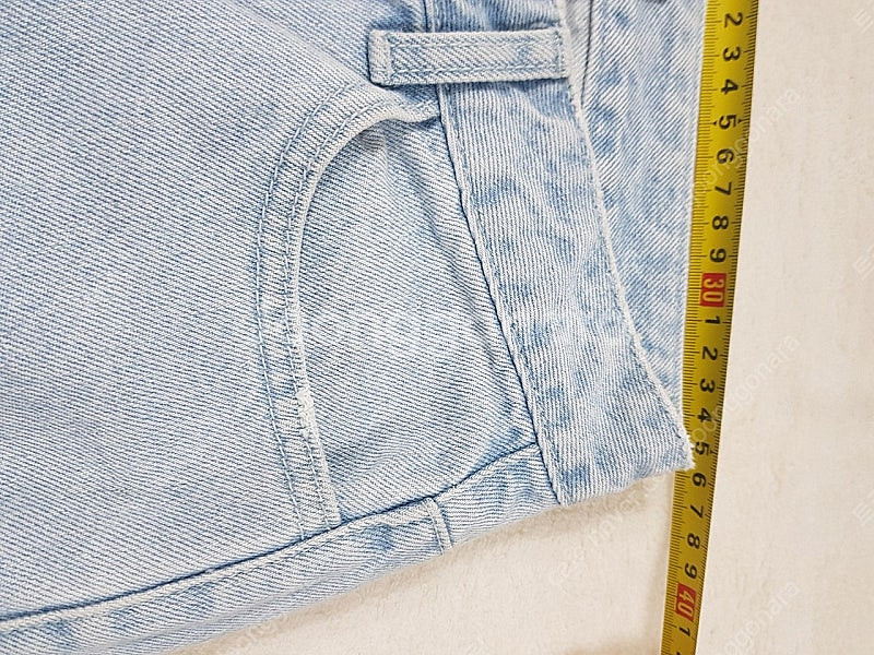 질스튜어트뉴욕 롤업 데님 팬츠--6