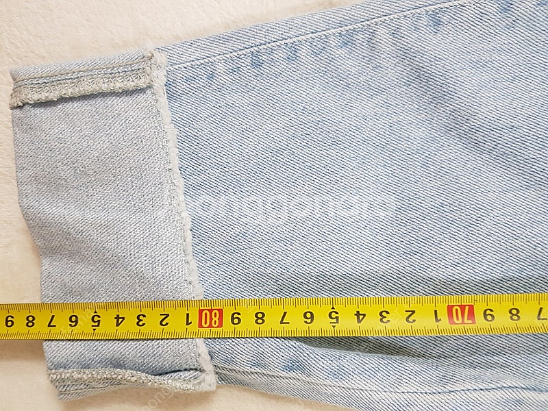 질스튜어트뉴욕 롤업 데님 팬츠--7