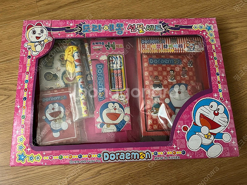 [고전문구] 도라에몽 선물세트 육공다이어리 미니다이어리...--0