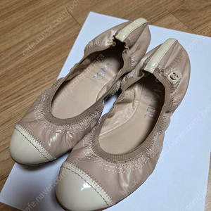샤넬 정품 플랫슈즈
