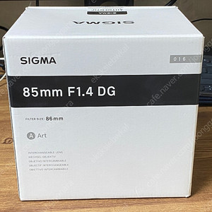 시그마 아트 85 1.4 dg dn sigma art 85.4