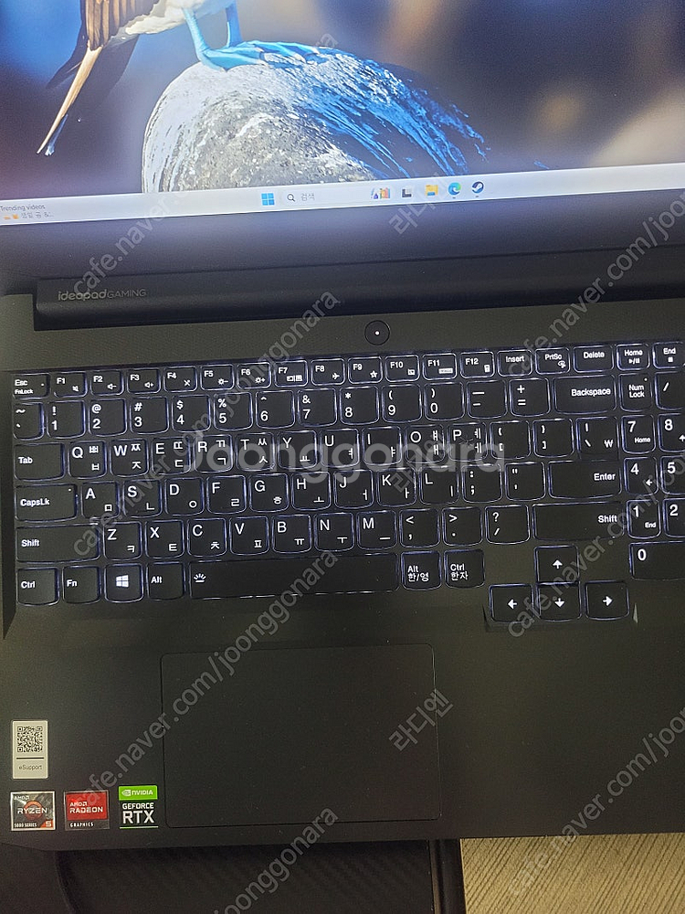 5600h 3050ti 레노버 노트북 팝니다 울산--0