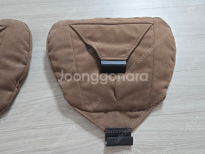 제네시스 G90 후석목베개 헤드레스트필로우 브라운 새상...--5