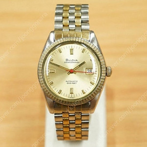 60s 부로바 오세아노 그래퍼 333fit 콤비 오토매틱 시계