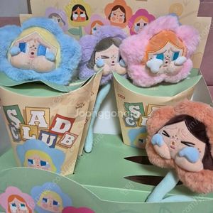 팝마트 크라이베이비 새드 클럽 시리즈 플러시 플라워
