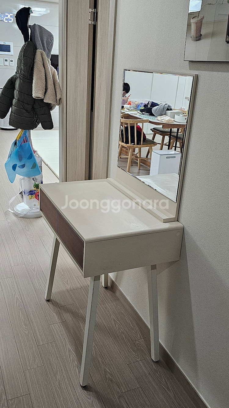 모니카 원목다리 화장대(와이드 거울) 의정부 민락동 직...--1