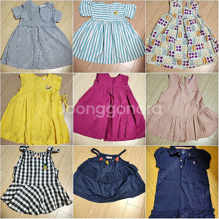 여아옷 100사이즈 16종 일괄--0