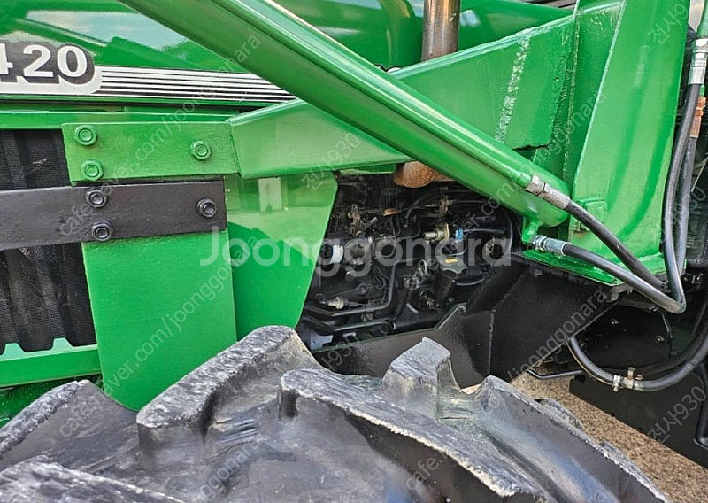 존디어 중고트렉터 5420(75마력)--4