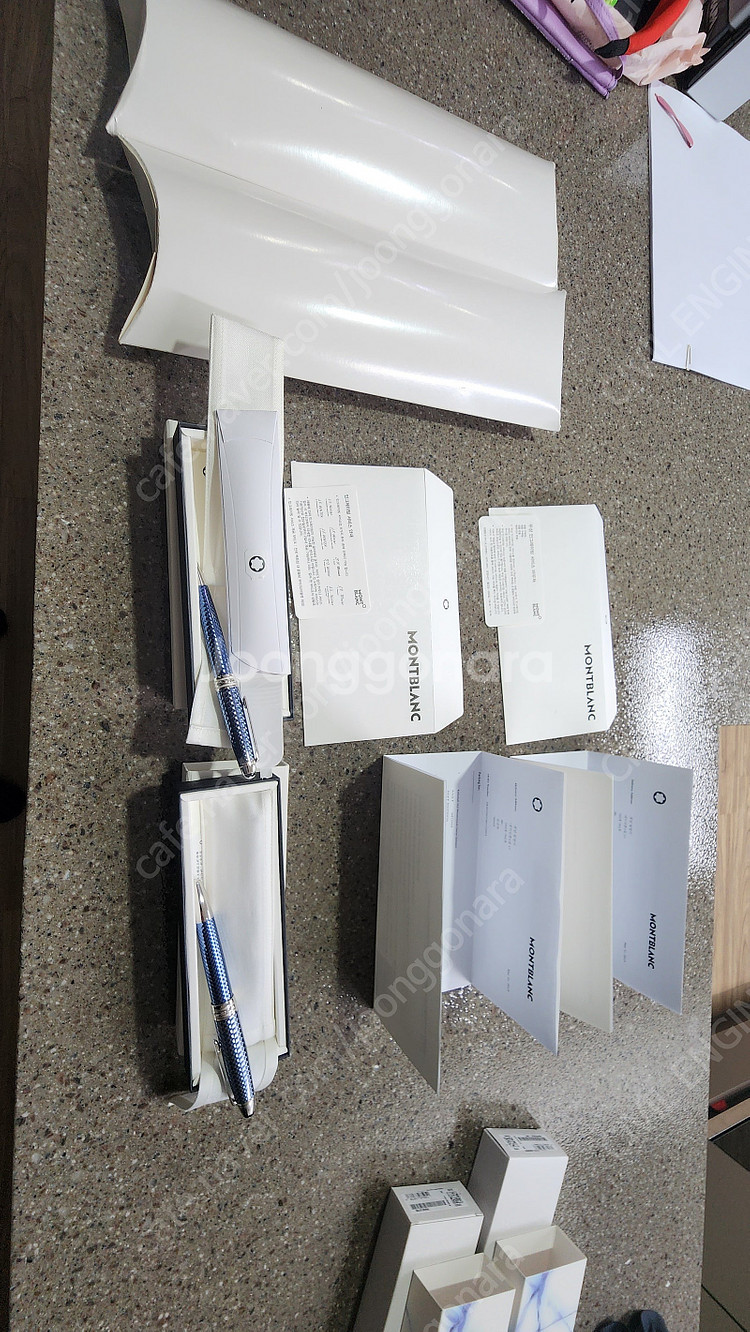 [몽블랑] 마이스퉈스틱 글래시어 솔리테어 르그랑 빙하 ...--5