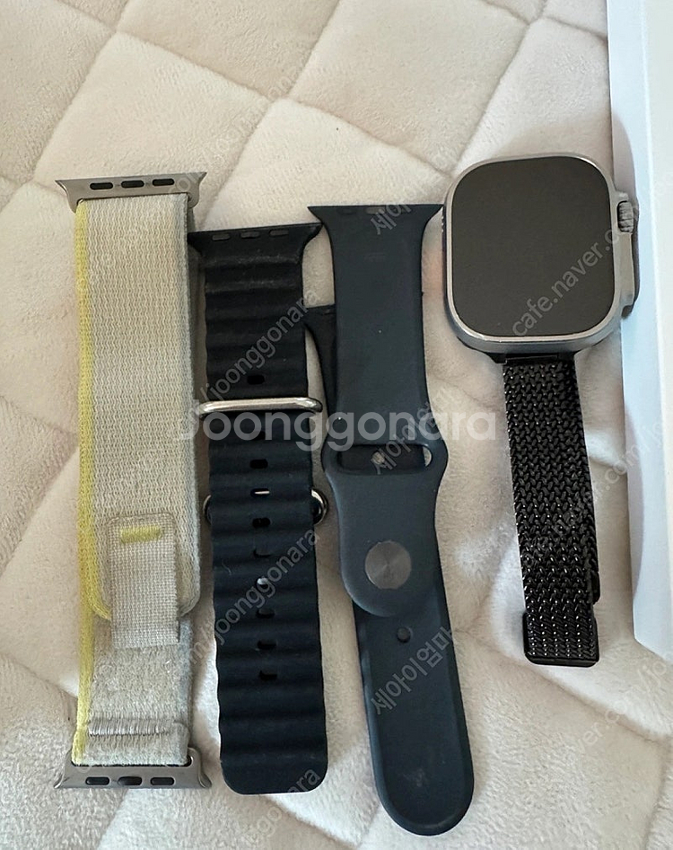 애플워치 울트라 49mm 티타늄 스트랩 세트--0