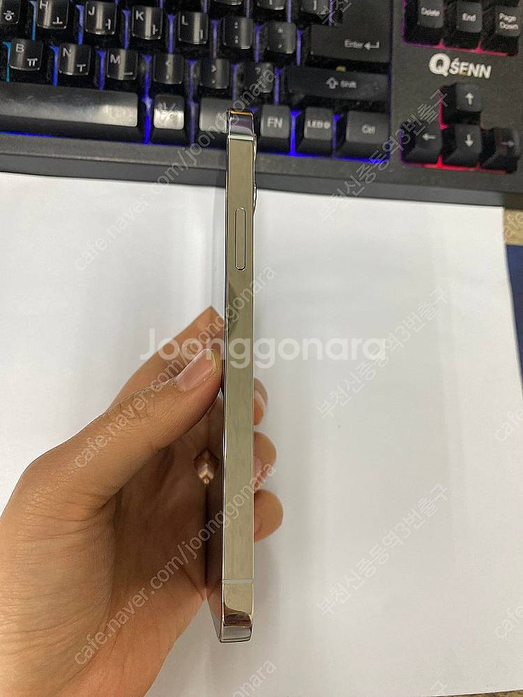 202701 아이폰12프로 화이트 SSS급 512GB ...--3