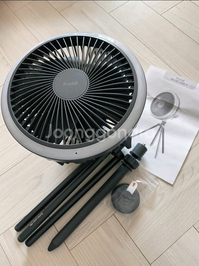 무선 선풍기 + 8인치 리모컨 모터BLDC--1