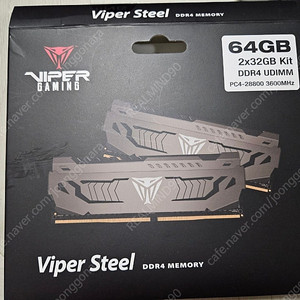 PATRIOT DDR4 3600 CL18 64GB