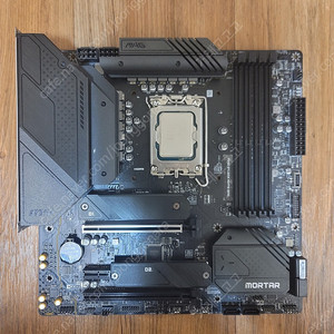 MSI B660M MORTAR 박격포 DDR4 메인보드 판매합니다 택포