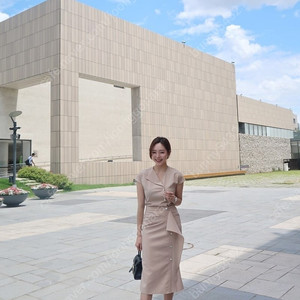 [택붙은 새제품] 슈퍼린짱(1104라이너) 케이트 린넨투피스