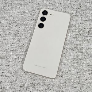 S911N 갤럭시 S23 크림색상 256GB 무잔상 A급 35만 판매합니다