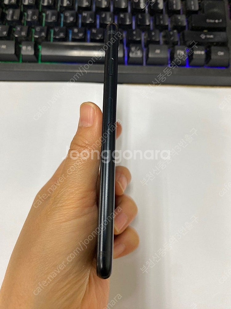 205435 아이폰SE3 미드나잇 AA급 64GB 무잔...--5
