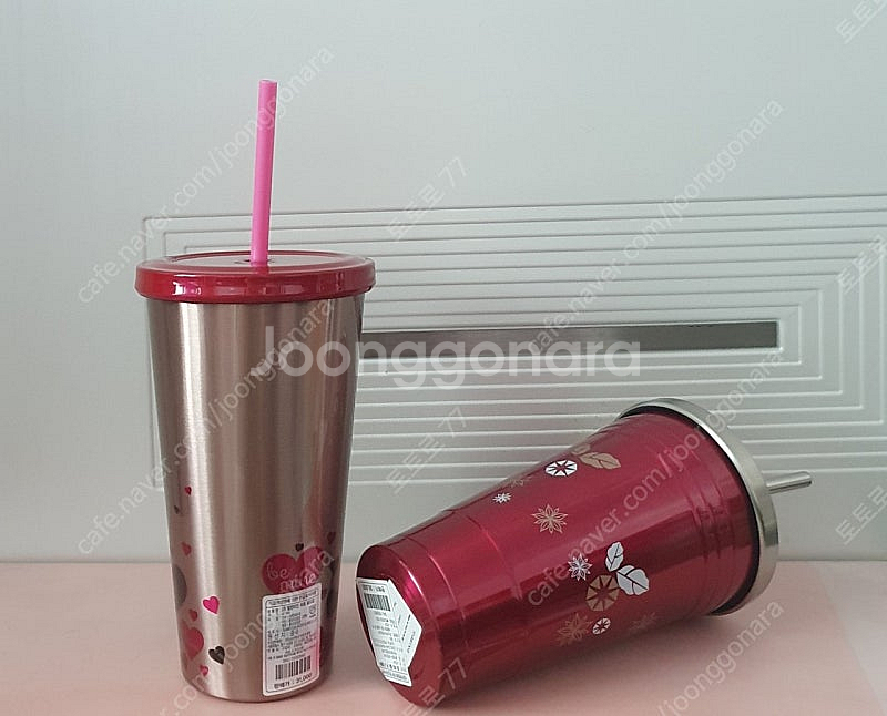 스타벅스 SS 그린 폴라베어 트리 텀블러 503ml ,...--4
