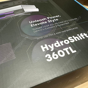 리안리 하이드로 시프트 Hydroshift LCD 360TL (화이트)