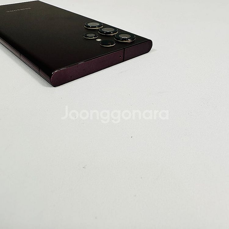 S908 ] 갤럭시 S22울트라 버건디 256기가 40...--9