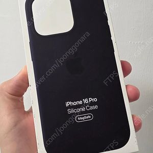 애플 아이폰 16 프로 정품 실리콘 케이스 판매