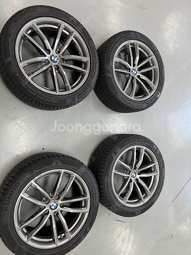 BMW 5시리즈 G30 MSP 순정 18인치 휠 윈터타...--0