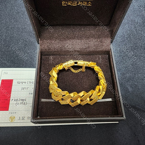 순금 미라클 팔찌(보증서 포함, 금은방 동행 가능)