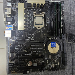 ASUS Z97-PRO 메인보드 + i7-4790K+램