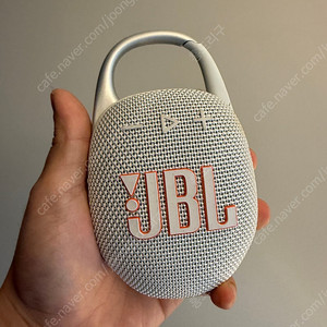 jbl 클립5 스피커 화이트 단품 판매합니다