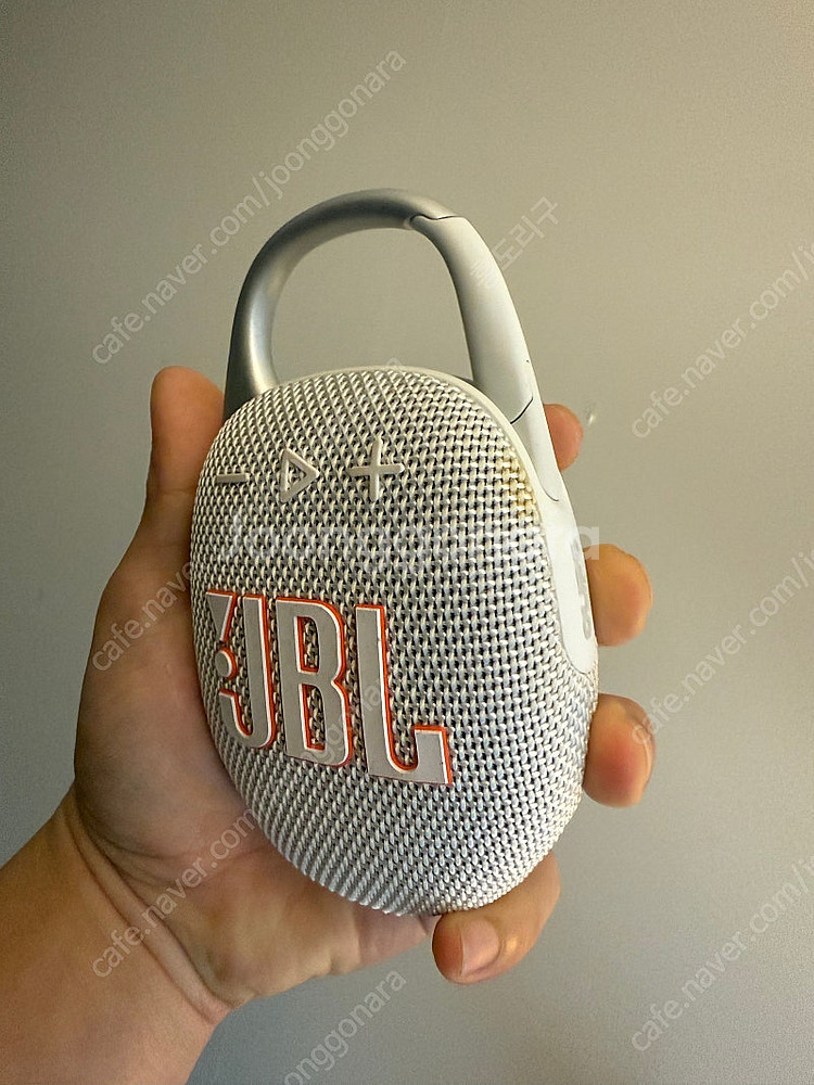 jbl 클립5 스피커 화이트 단품 판매합니다--1